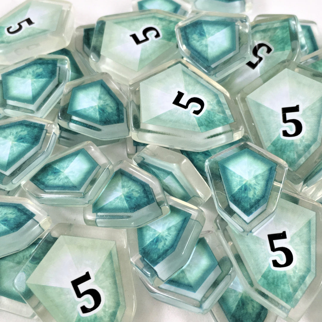 GeekUp Bit Set: Mystic Vale for use with the board game Mystic Vale, REORDER, sold at the BoardGameGeek Store