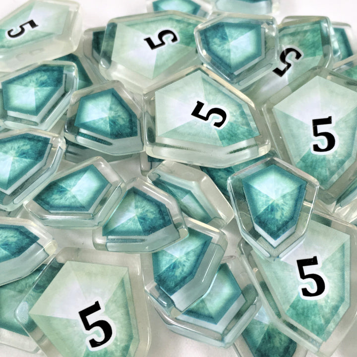 GeekUp Bit Set: Mystic Vale for use with the board game Mystic Vale, REORDER, sold at the BoardGameGeek Store