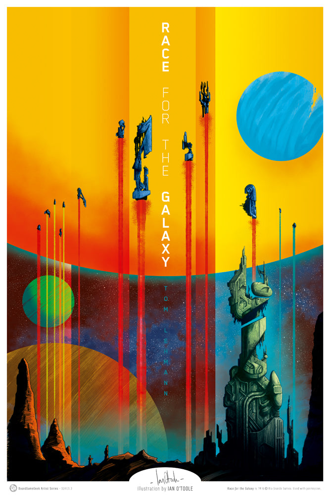 BoardGameGeek Artist Series: Series 3 - Race for the Galaxy