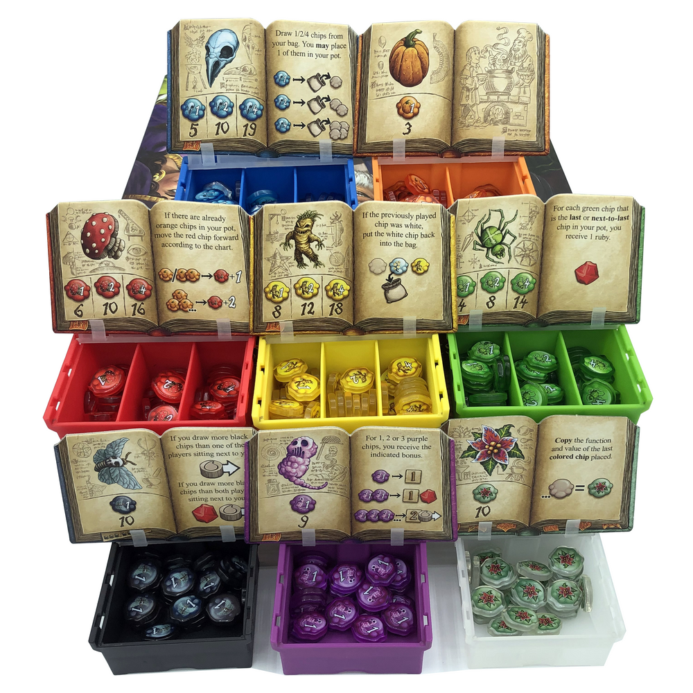 GeekUp Box Set - Quacks of Quedlinburg for use with the board game Quacks of Quedlinburg, REORDER, sold at the BoardGameGeek Store
