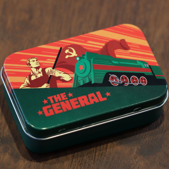 Little Plastic Train Co - Set of 48 Trains for use with the board game , sold at the BoardGameGeek Store