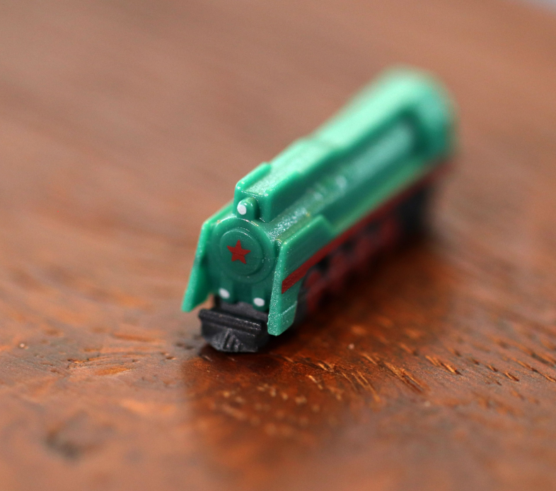 Little Plastic Train Co - Set of 48 Trains for use with the board game , sold at the BoardGameGeek Store