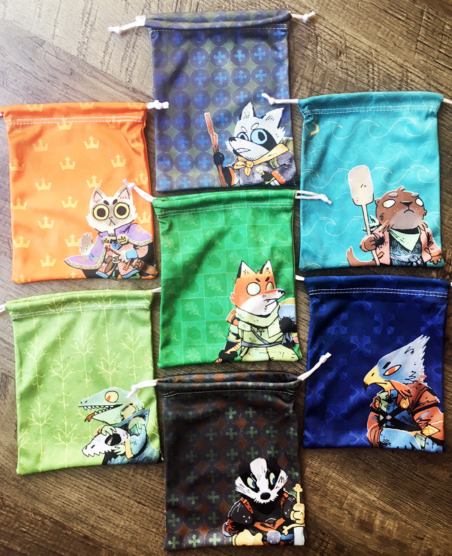 GeekUp Bag Set: Root for use with the board game REORDER, Root, sold at the BoardGameGeek Store