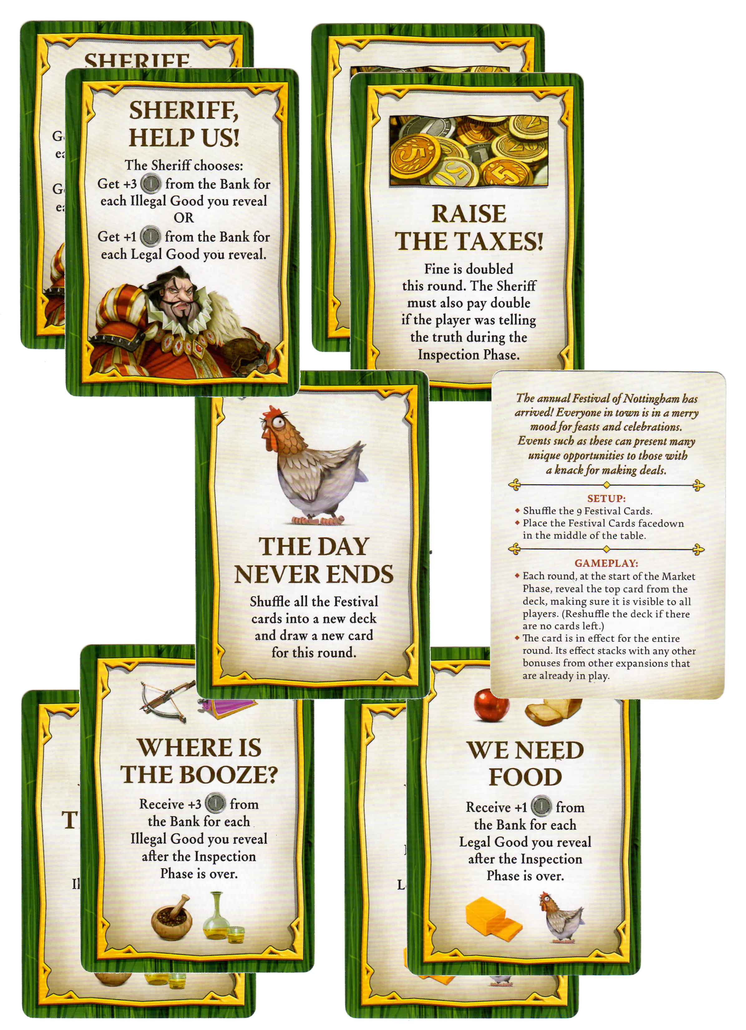 Sheriff of Nottingham: 2nd Edition Festival of Nottingham BoardGameGeek Store Sheriff of Nottingham: 2nd Edition Festival of Nottingham BoardGameGeek Store