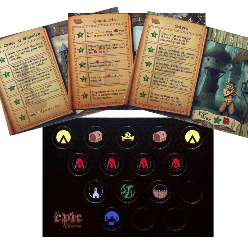 Tiny Epic Kingdoms: Kickstarter Deluxe Content for use with the board game Spring Sale, T, Tiny Epic Kingdoms, sold at the BoardGameGeek Store