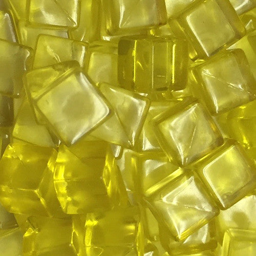 Translucent Plastic Cubes - 8 mm - Bag of 50 for use with the board game REORDER, sold at the BoardGameGeek Store