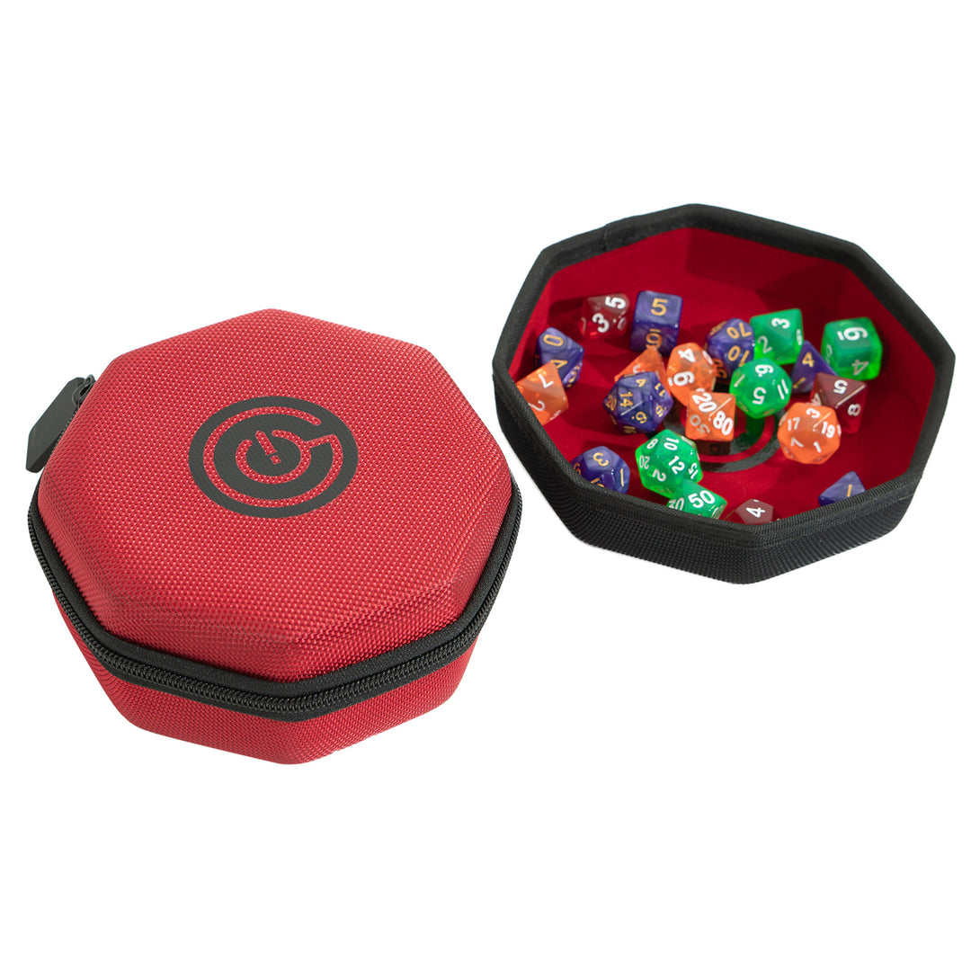 GeekOn Dice Tray for use with the board game GeekOn, REORDER, sold at the BoardGameGeek Store