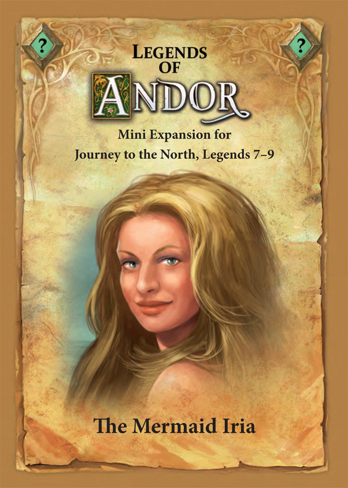 Legends of Andor: The Mermaid Iria for use with the board game L, Legends of Andor, Spring Sale, sold at the BoardGameGeek Store