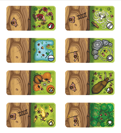 Sapiens: Mountains for use with the board game S, Sapients, Spring Sale, sold at the BoardGameGeek Store