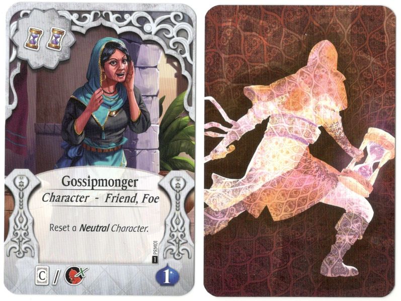 Thief's Fortune, A: Gossipmonger Promo Card for use with the board game Spring Sale, T, Thief's Fortune, sold at the BoardGameGeek Store