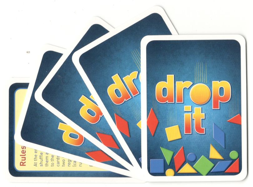 Drop It: Scoring Variant Promo Cards for use with the board game D, Drop It, sold at the BoardGameGeek Store