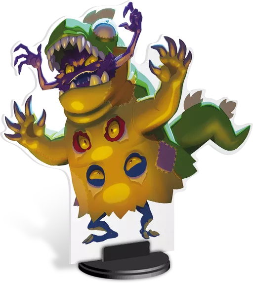 King of Tokyo/King of New York: Laargus Promo Monster for use with the board game K, King of New York, King of Tokyo, sold at the BoardGameGeek Store