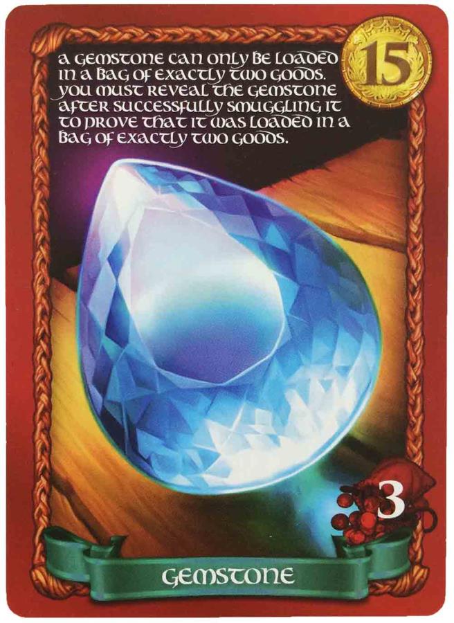 Sheriff of Nottingham: Gemstone for use with the board game S, Sheriff of Nottingham, sold at the BoardGameGeek Store