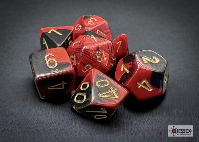 Gemini® Polyhedral 7-Dice RPG Set
