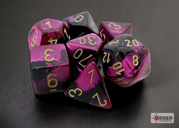 Gemini® Polyhedral 7-Dice RPG Set