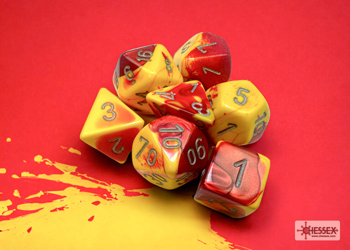 Gemini® Polyhedral 7-Dice RPG Set