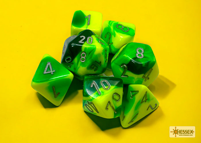 Gemini® Polyhedral 7-Dice RPG Set