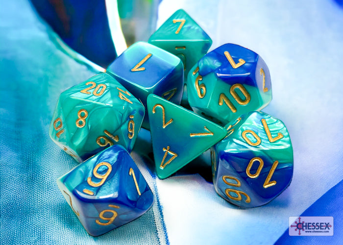 Gemini® Polyhedral 7-Dice RPG Set