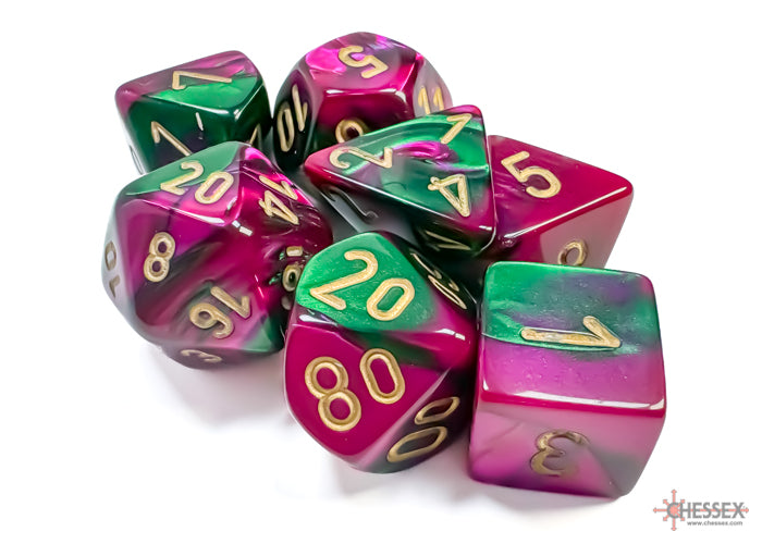Gemini® Polyhedral 7-Dice RPG Set