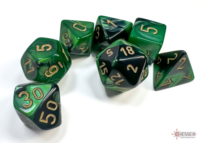 Gemini® Polyhedral 7-Dice RPG Set