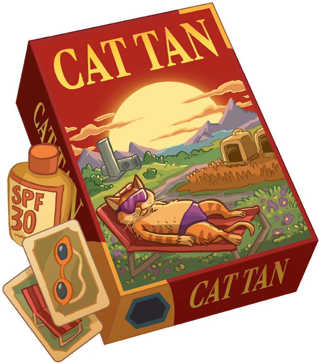 Game Gags - board game parody stickers