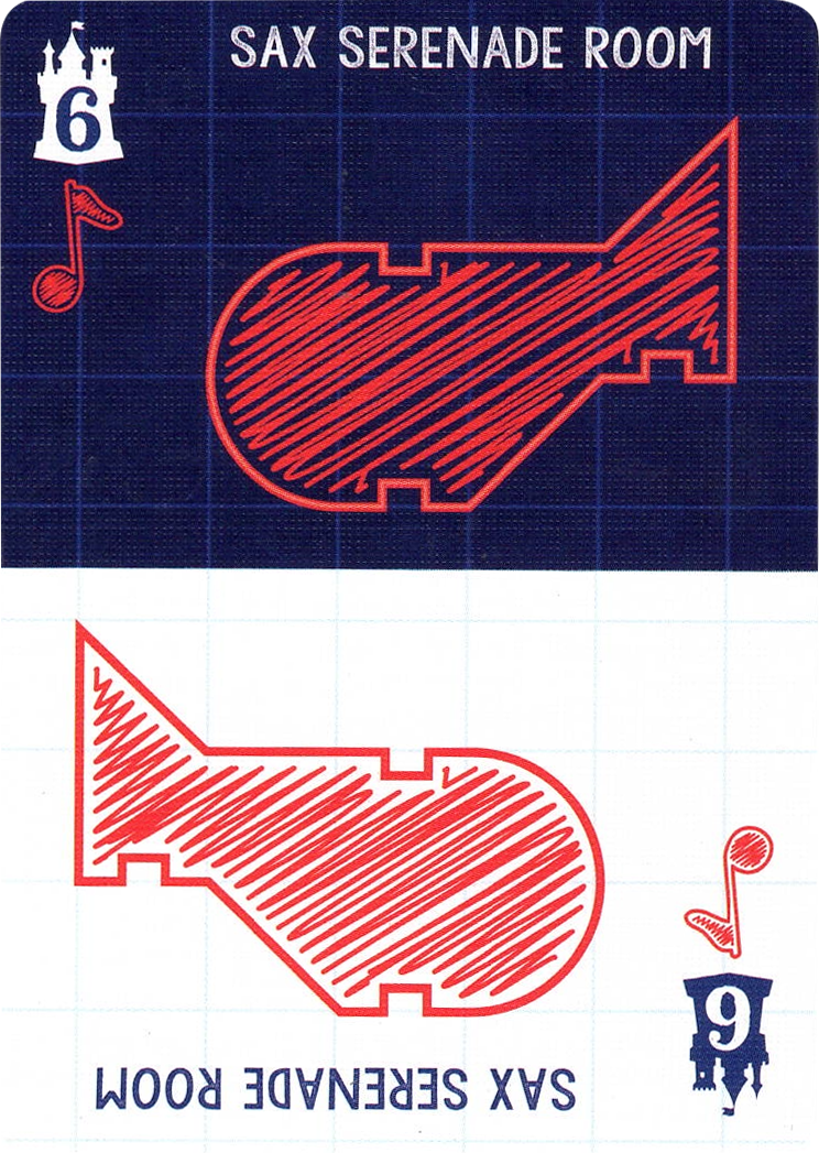 Blueprints of Mad King Ludwig: Sax Serenade Room Promo Card