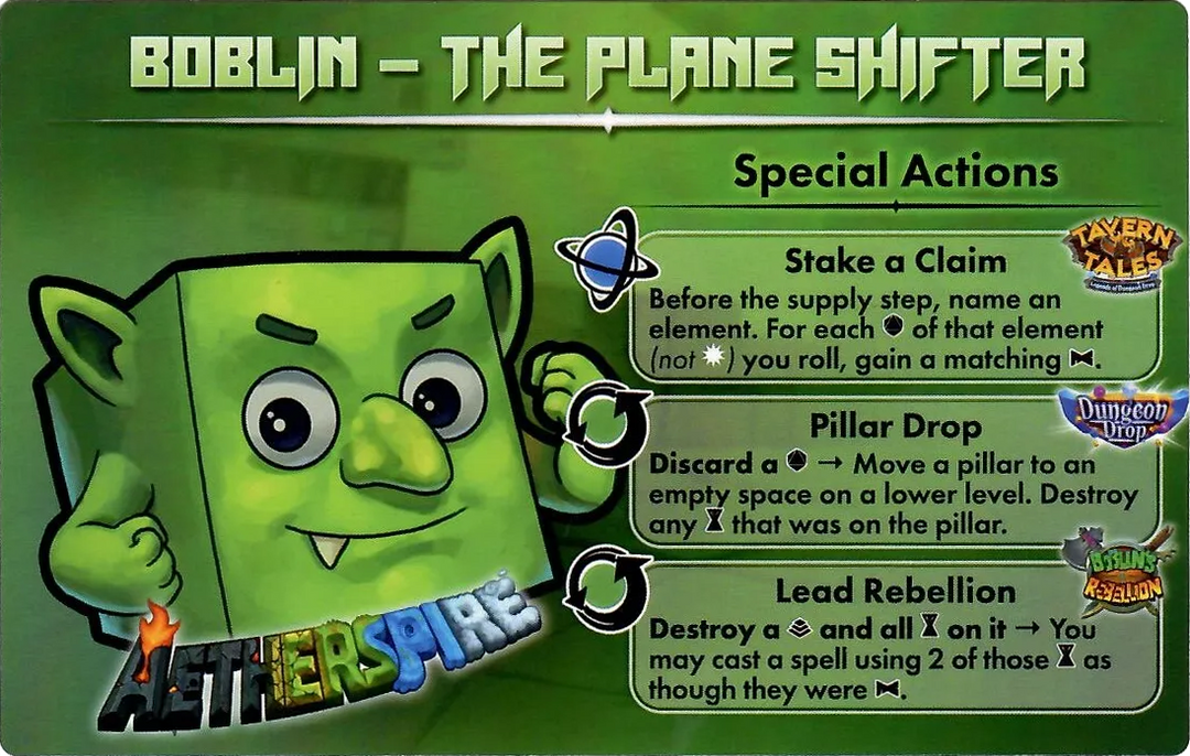 Aetherspire: Boblin – The Plane Shifter Promo