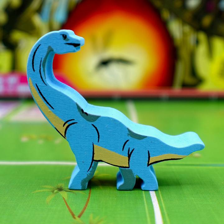 Dinosaur Island - Wooden Dinosaur Upgrade Set (Meeple Source)