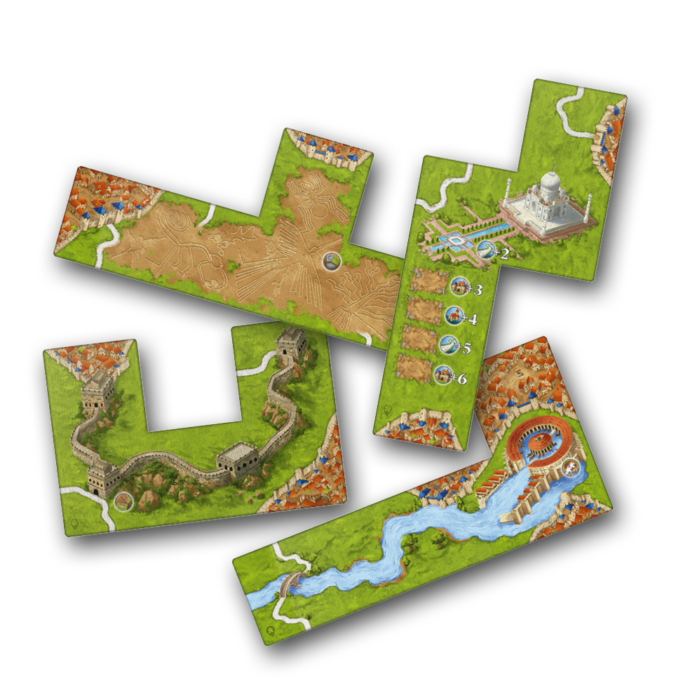 Carcassonne: The Wonders of Humanity - Set 3 Mini-Expansion