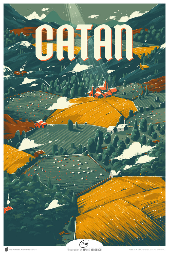 BoardGameGeek Artist Series: Series 11 - Catan
