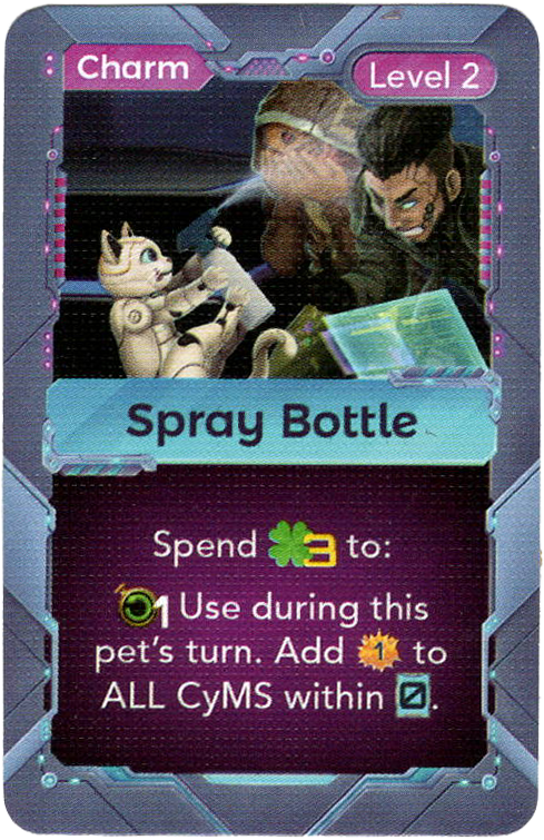Cyber Pet Quest: Spray Bottle Promo Card – BoardGameGeek Store