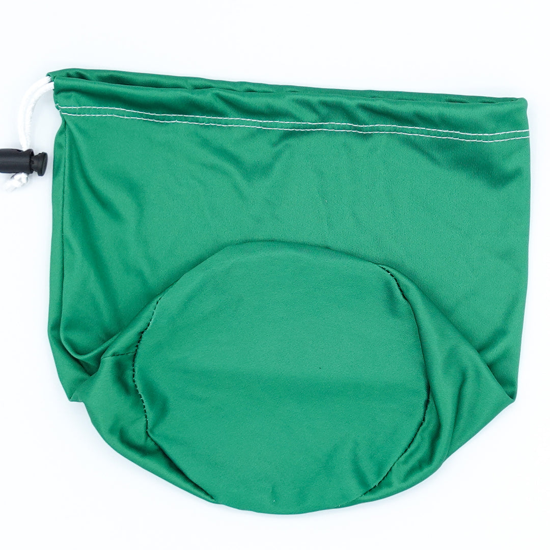Microfiber Drawstring Bags: Circular Bag
