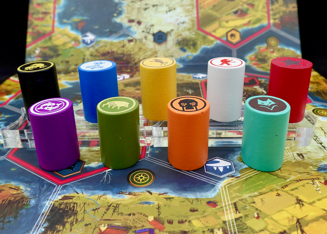 Scythe: Action Markers (Meeple Source)