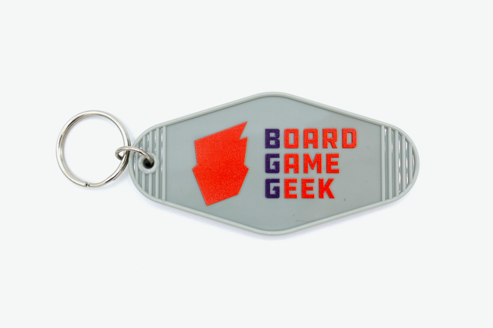 BoardGameGeek Vintage Motel Keychain