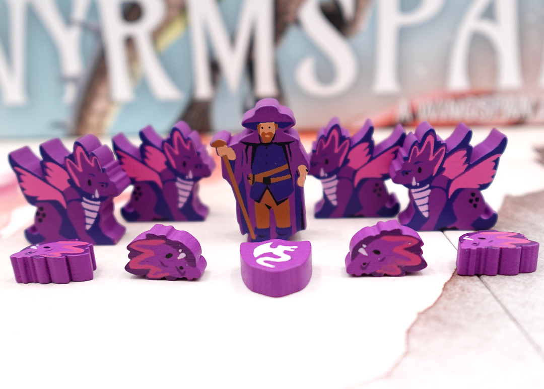 Wyrmspan - Player Dragon Sets (Meeple Source)