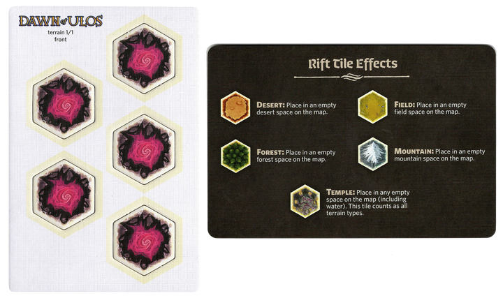 Dawn of Ulos: Rift Tile Pack