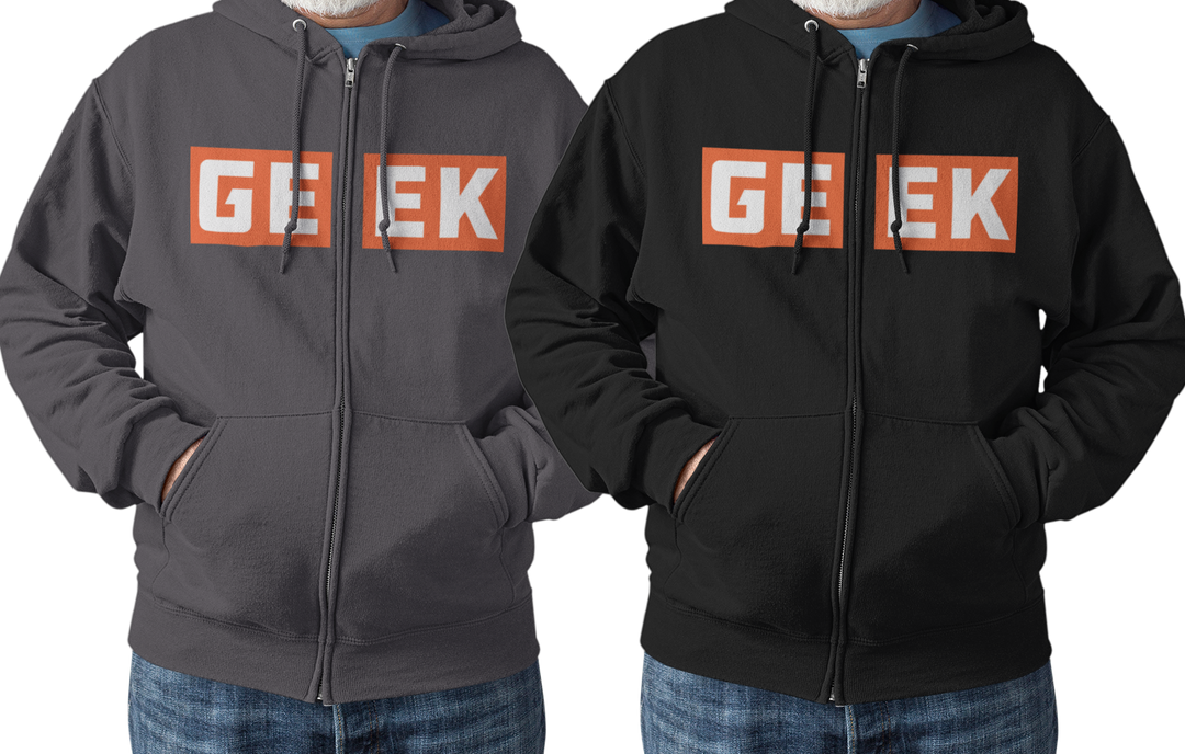 Full Zip GEEK Hoodie