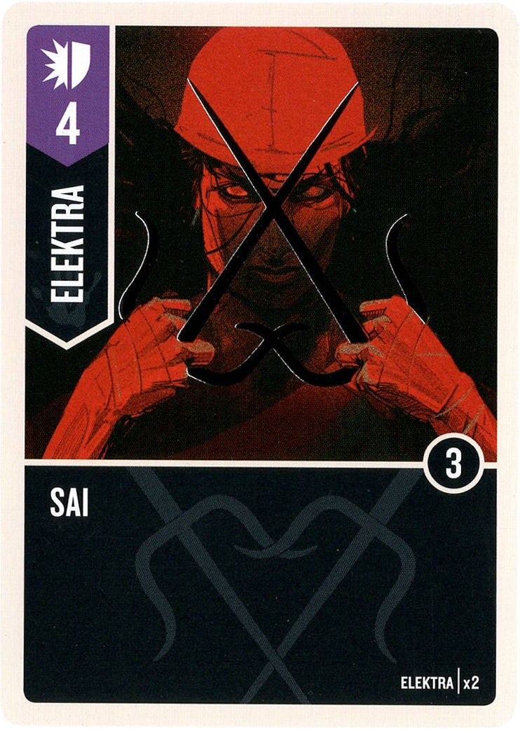 Unmatched: Hell's Kitchen – Elektra Foil Card