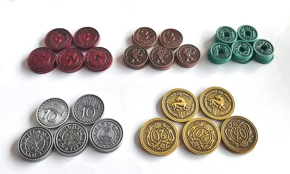 Scythe & Expeditions: Metal Coin Set