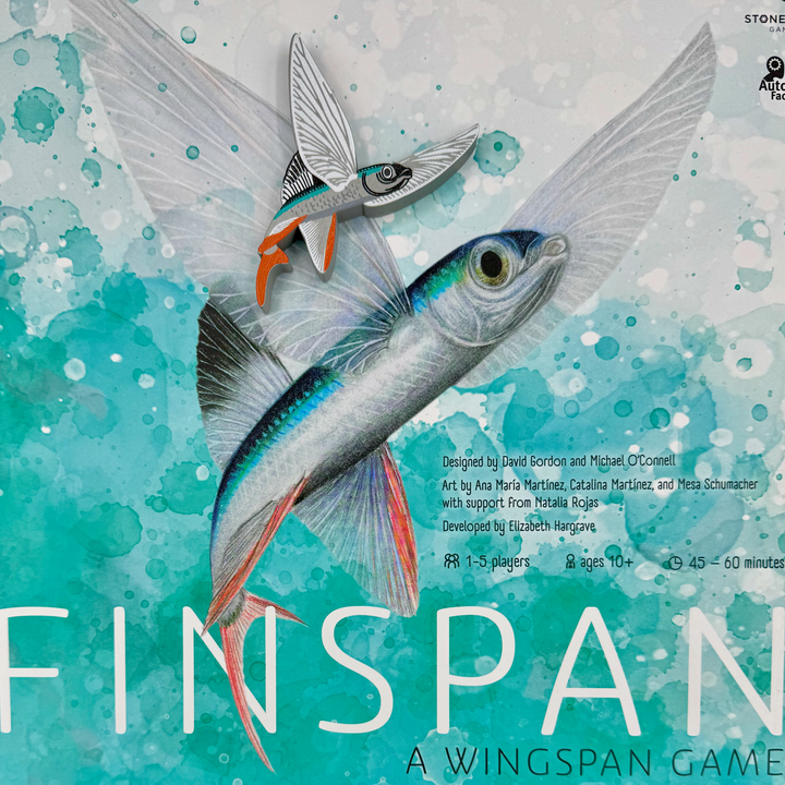 Finspan - Large Sailfin Flying Fish First Player Token (Meeple Source)