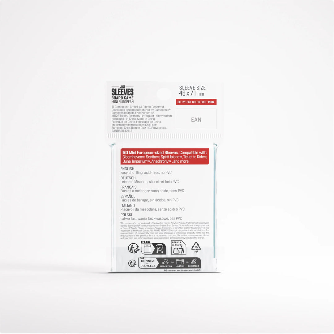 Gamegenic - Just Sleeves