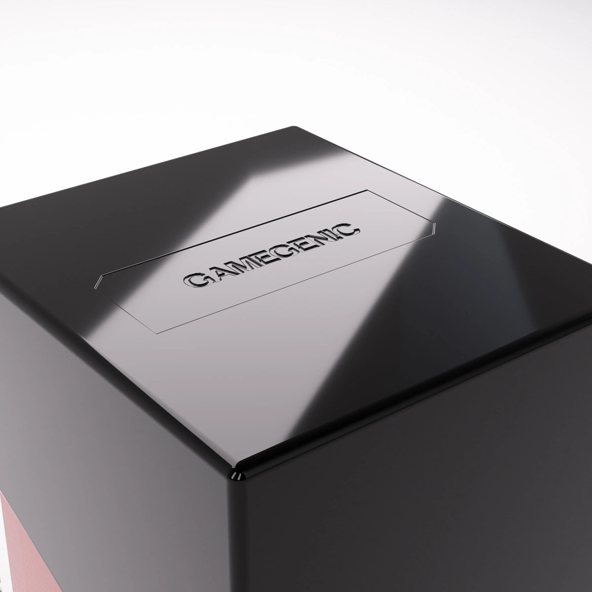 Gamegenic Bastion 50+ Deckbox – Für Doppelt Gesleevte Karten, Schwarz/transparent Mit Verschluss