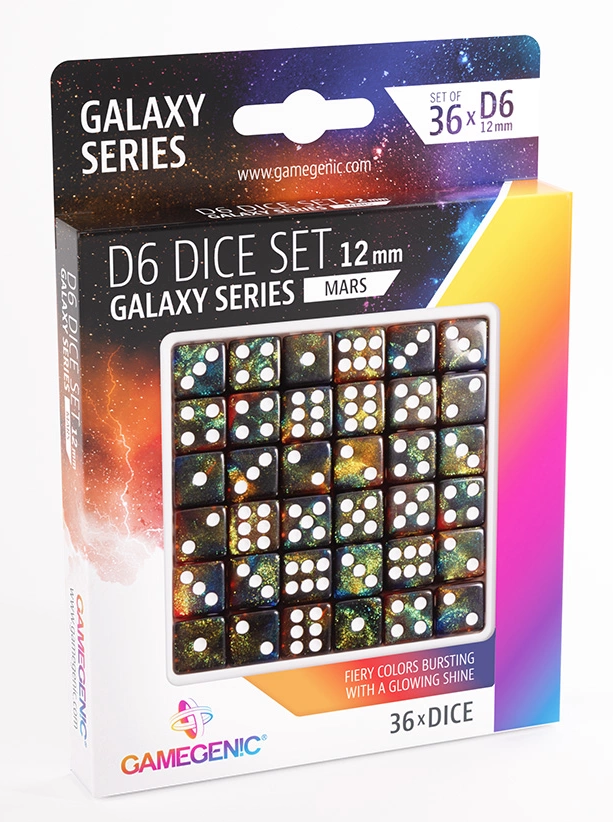 Gamegenic - Galaxy Series D6 Dice