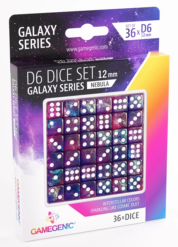 Gamegenic - Galaxy Series D6 Dice