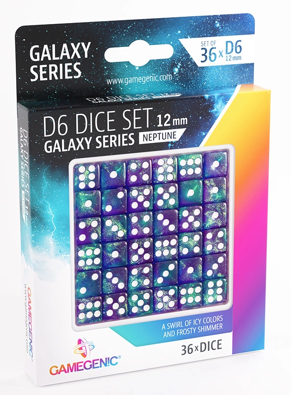 Gamegenic - Galaxy Series D6 Dice