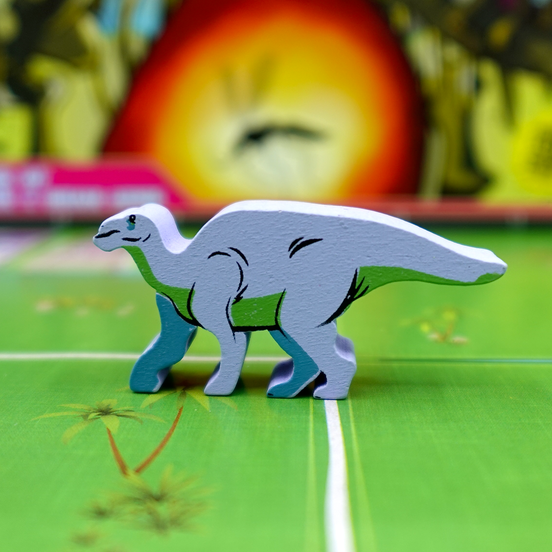 Dinosaur Island - Wooden Dinosaur Upgrade Set (Meeple Source)