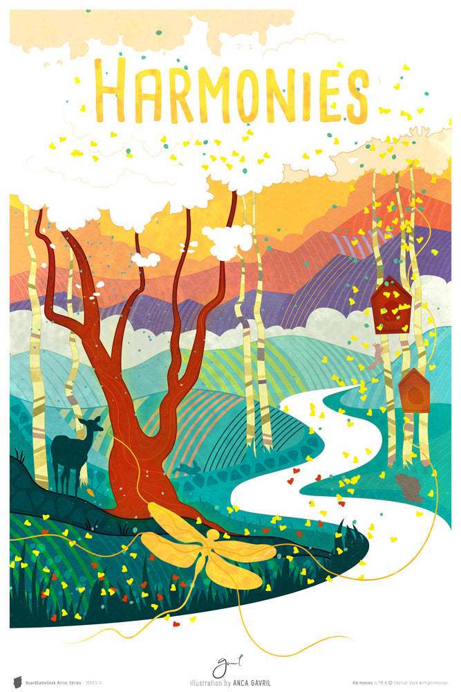 BoardGameGeek Artist Series: Series 11 - Harmonies