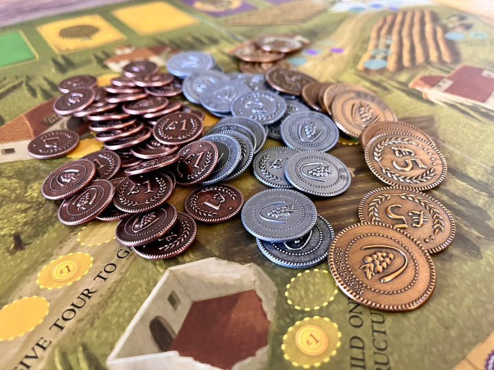 Viticulture and Tuscany: Metal Coin Set