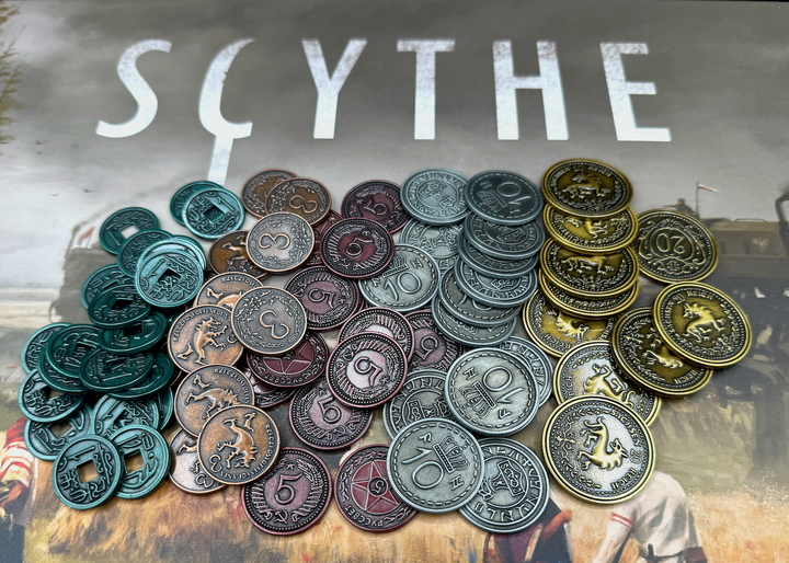 Scythe & Expeditions: Metal Coin Set