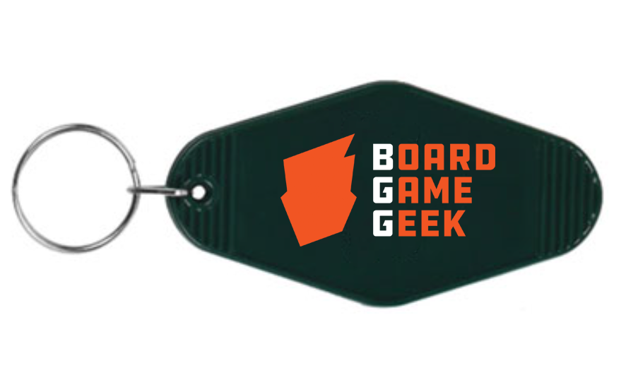 BoardGameGeek Vintage Motel Keychain